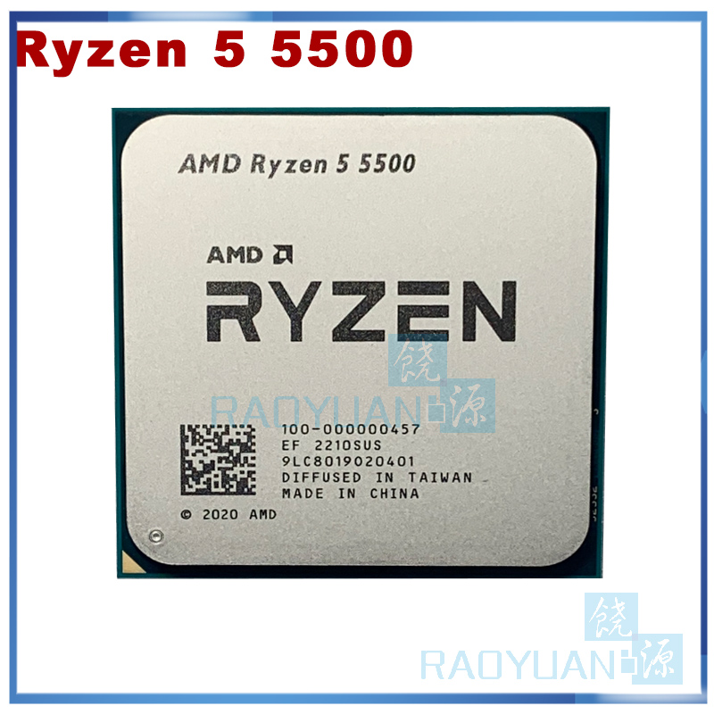AMD Ryzen 5 5500 R5 5500 3.6GHz 6 ھ 12  CPU ..